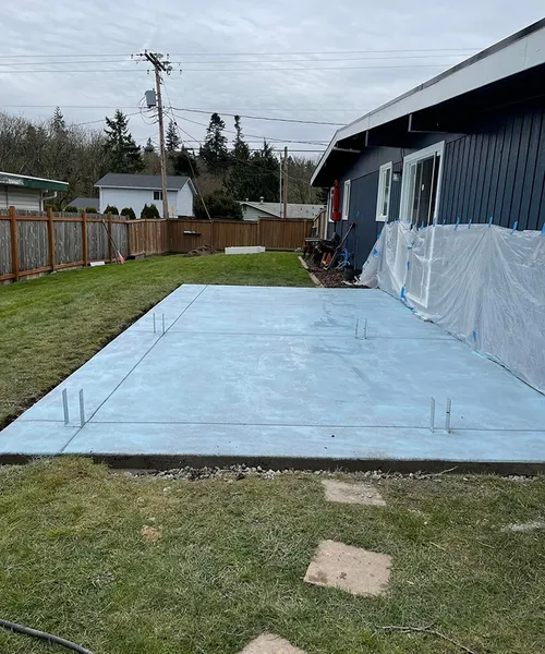 Patio Concrete in Des Moines 